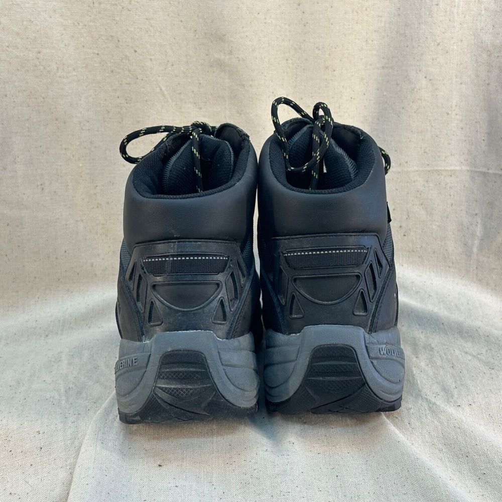 Wolverine 8.5 Men's Growler LX Comp Toe II WPF Work Boot Black ASTM Insulated